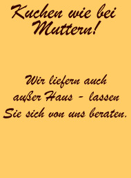 Kuchen wie bei Muttern!